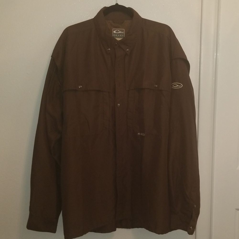 Drake Waterfowl L/S vented shirt 3XL